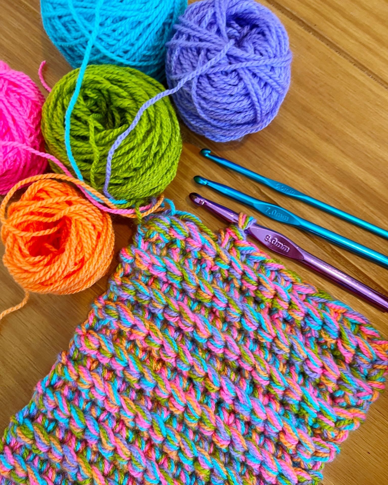 Crocheting